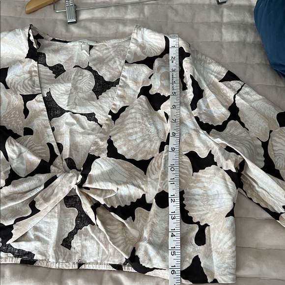 Linen Cotton blend top and skirt - Picture 8 of 10